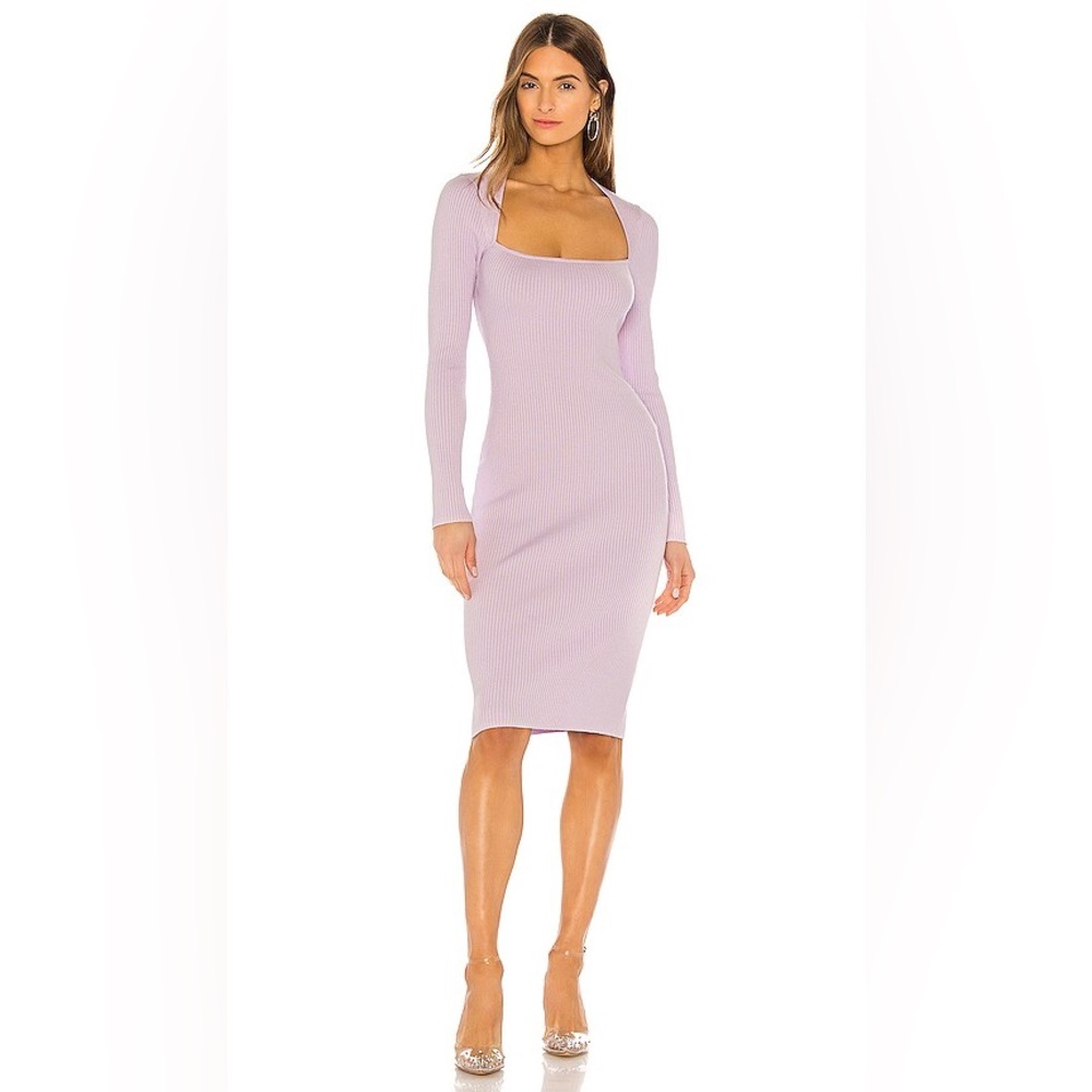 Kapri Knit Dress in Lavender